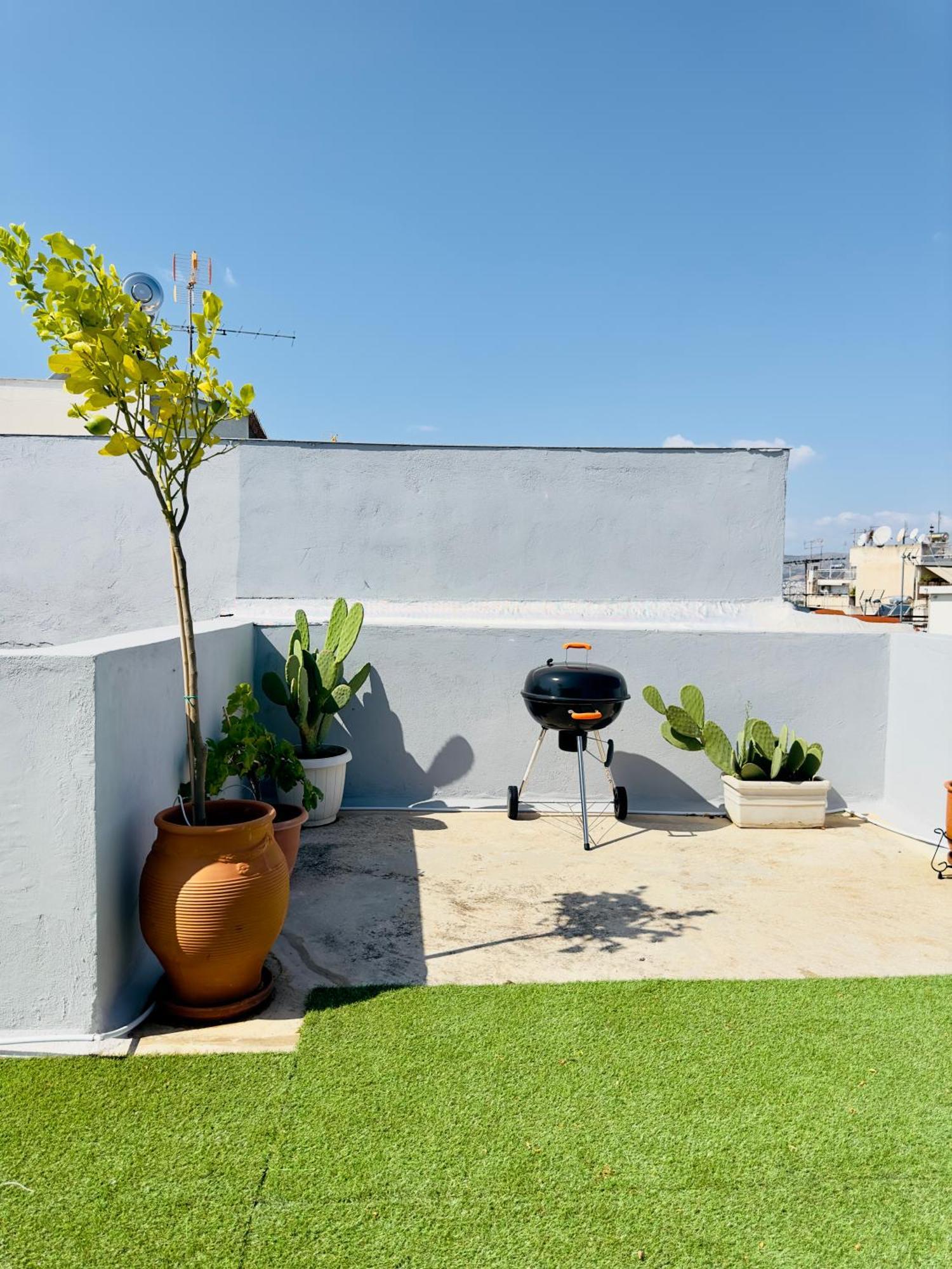 Yuna Penthouse, 100Sqm Private Rooftop Terrasse, Acropolis By Foot Athens Exterior photo