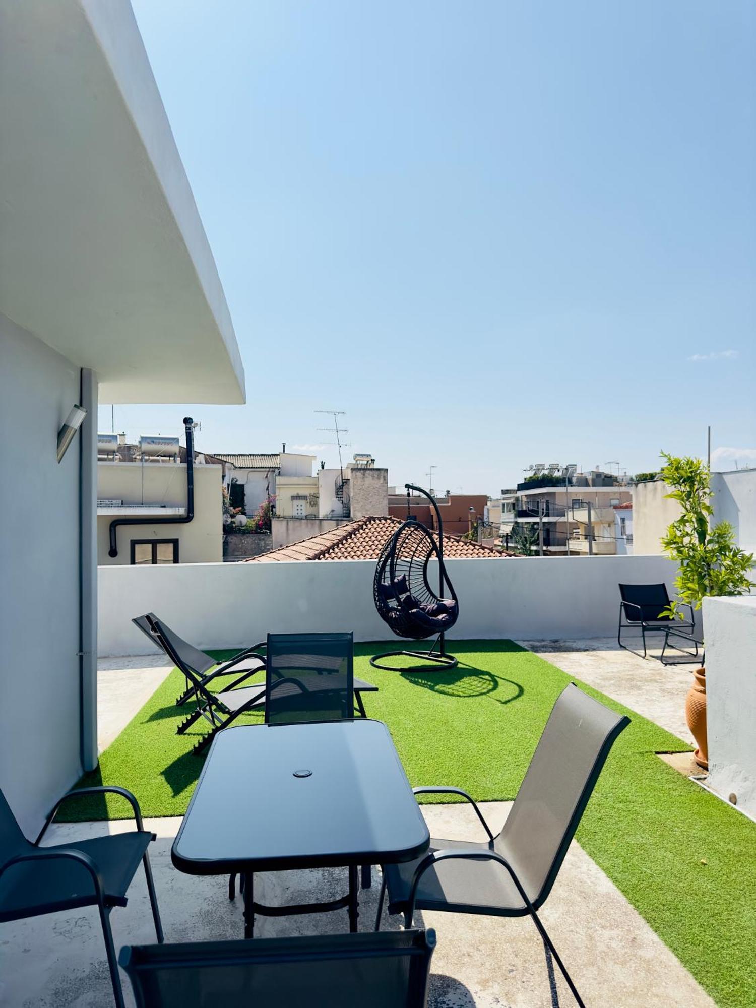 Yuna Penthouse, 100Sqm Private Rooftop Terrasse, Acropolis By Foot Athens Exterior photo