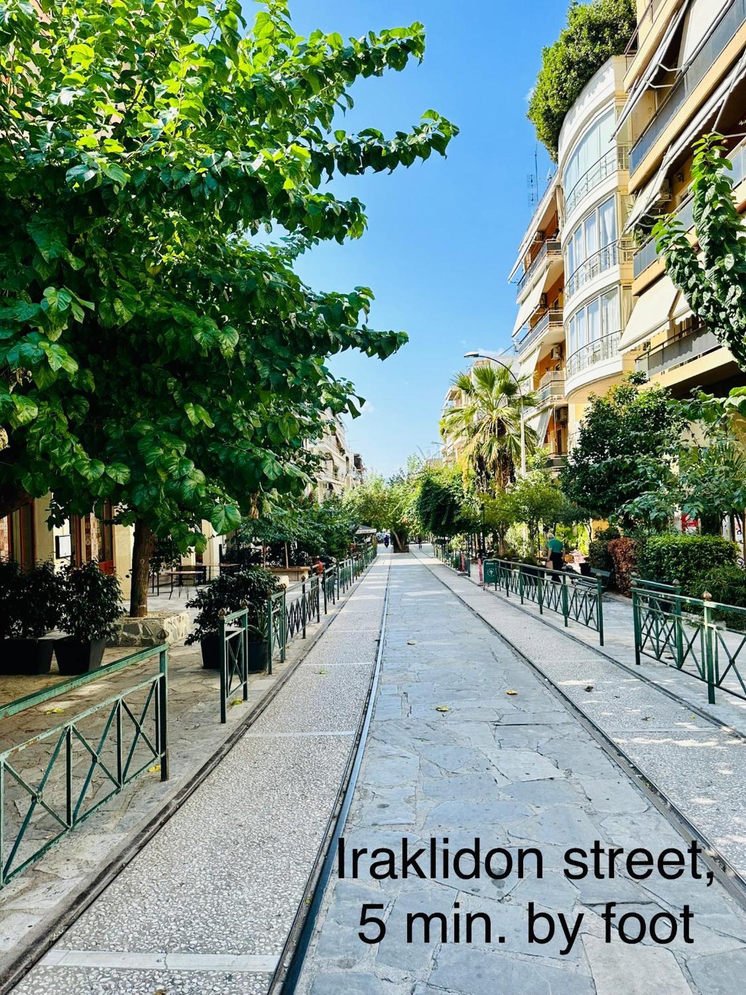 Yuna Penthouse, 100Sqm Private Rooftop Terrasse, Acropolis By Foot Athens Exterior photo