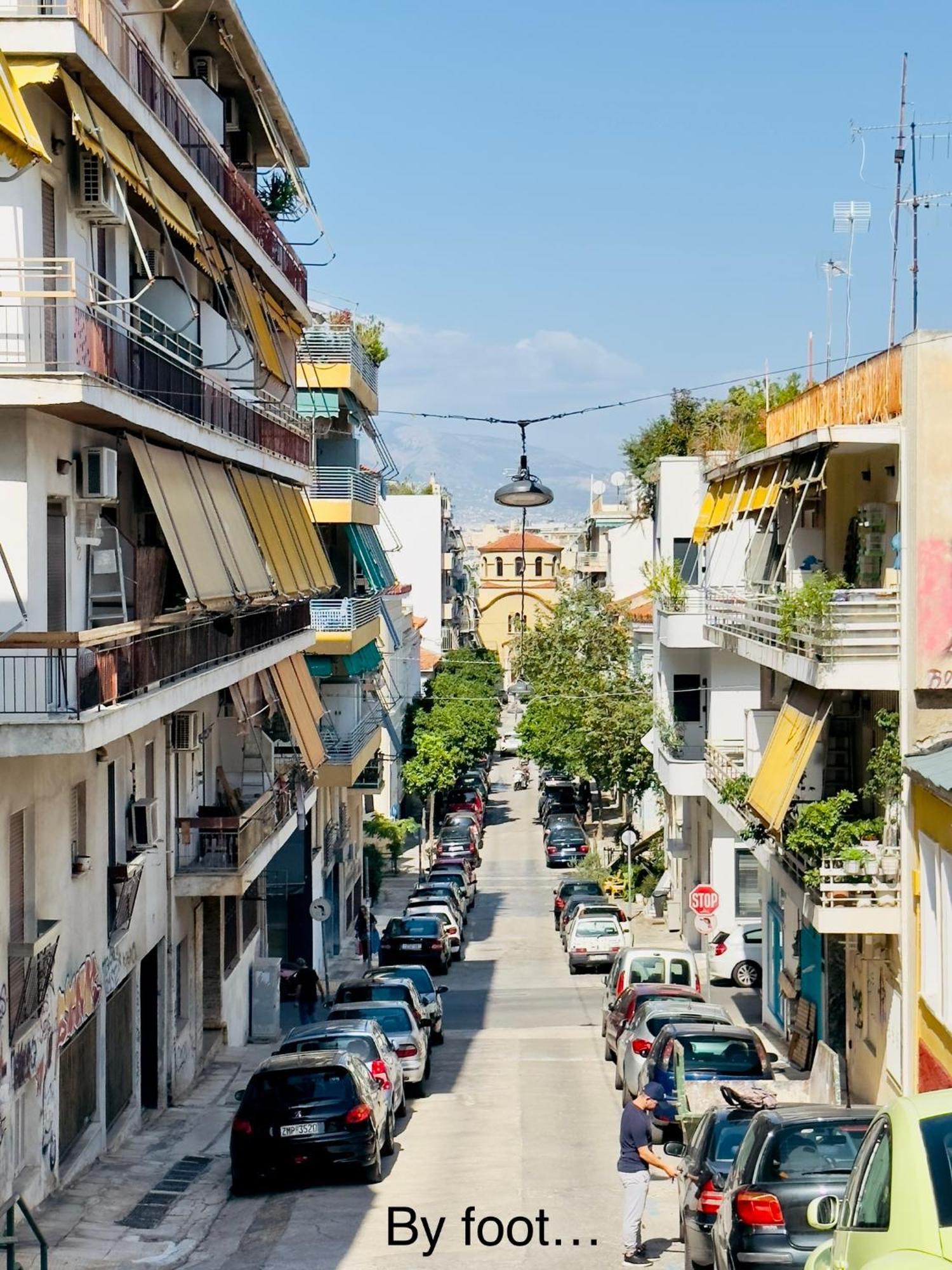 Yuna Penthouse, 100Sqm Private Rooftop Terrasse, Acropolis By Foot Athens Exterior photo