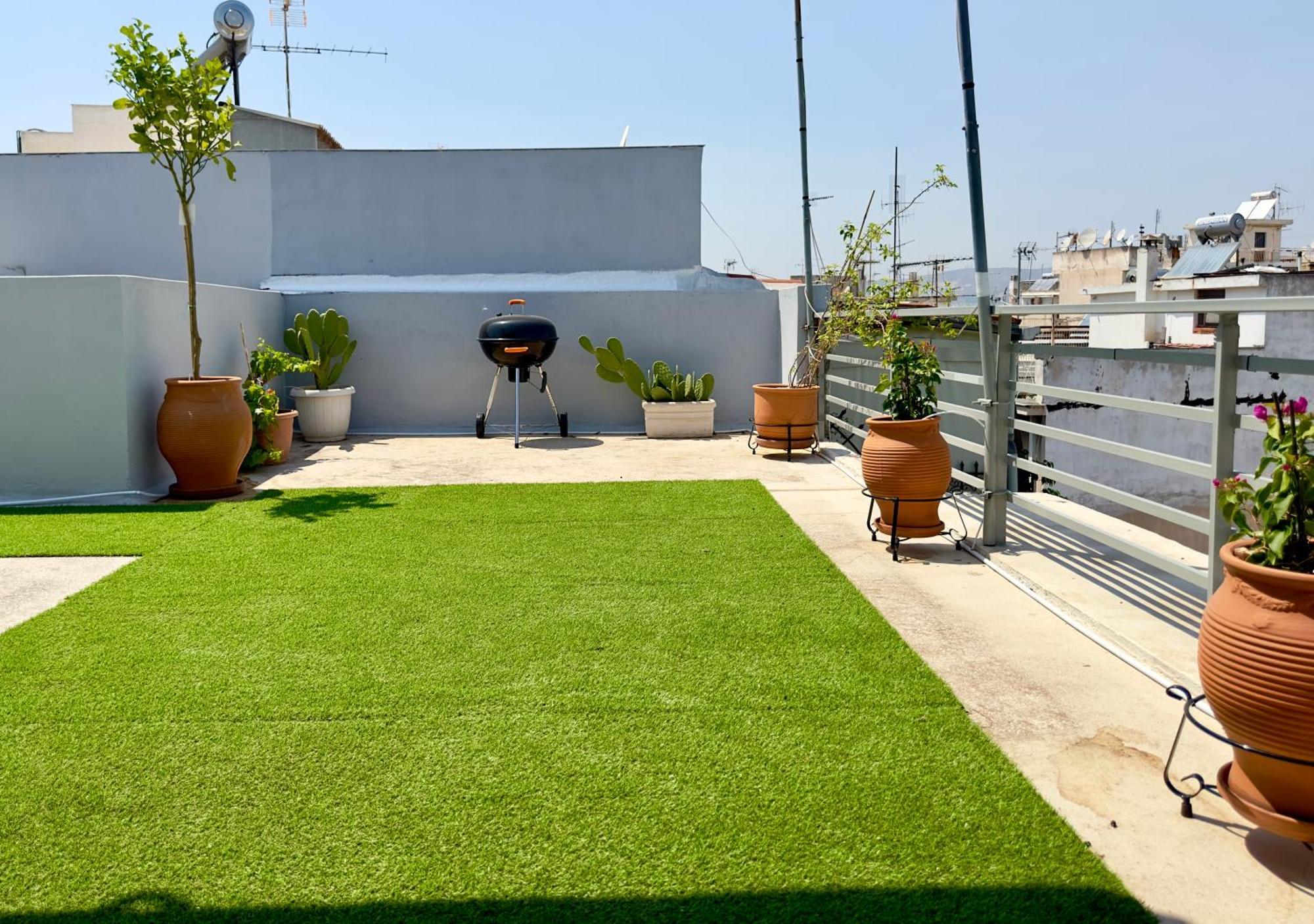 Yuna Penthouse, 100Sqm Private Rooftop Terrasse, Acropolis By Foot Athens Exterior photo